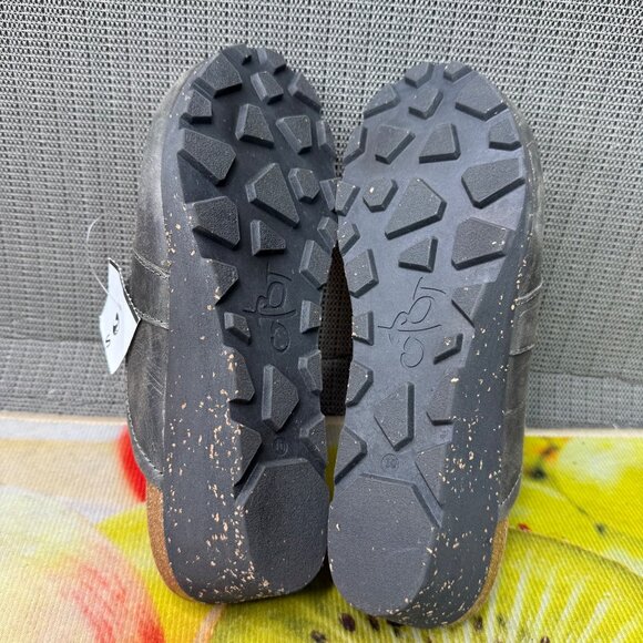 Homage Women 10M Gray Leather Wedge Clogs Slip-On Comfortable Stylish Durable - Picture 7 of 8